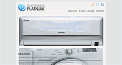 Desktop Screenshot of elektroservis-platnjak.hr
